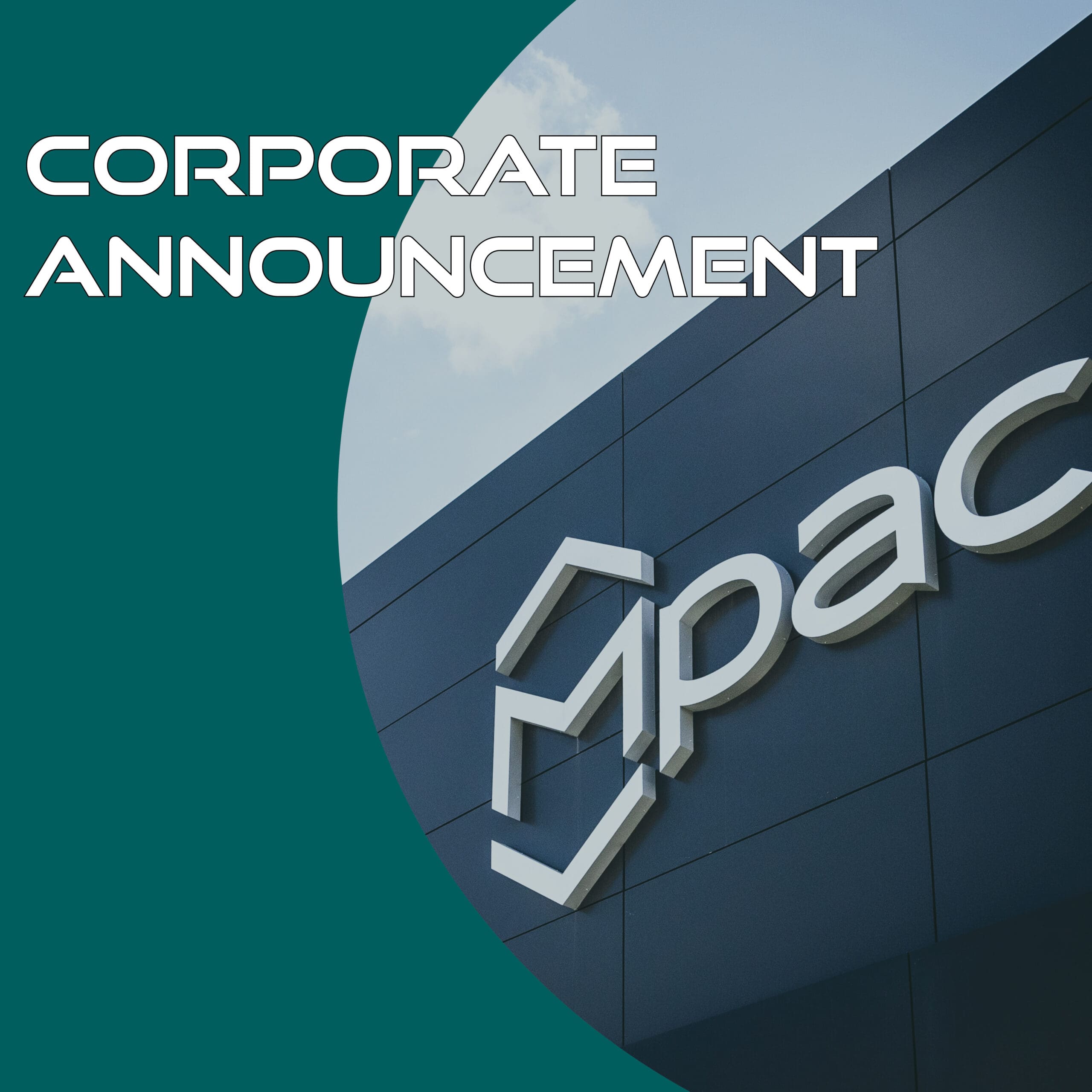 Corporate Announcement